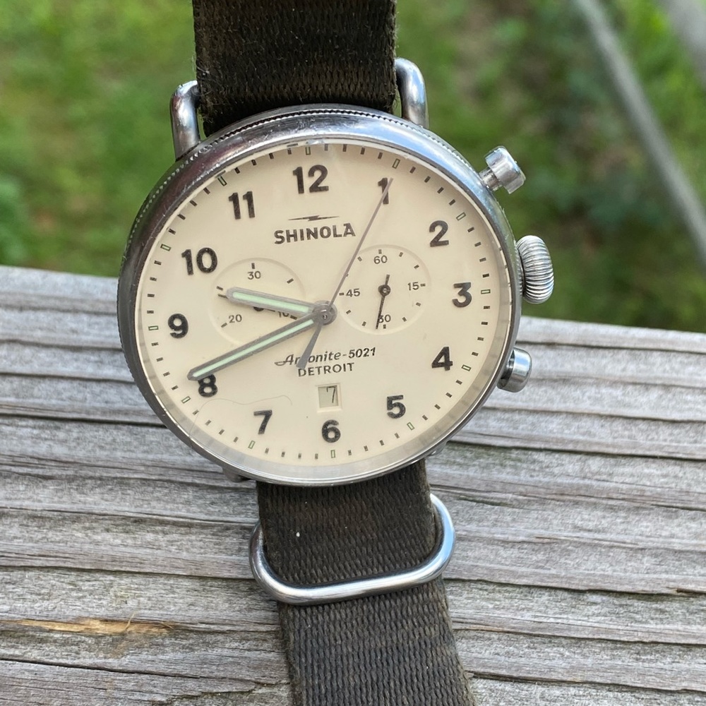 Shinola watch - excellent condition!